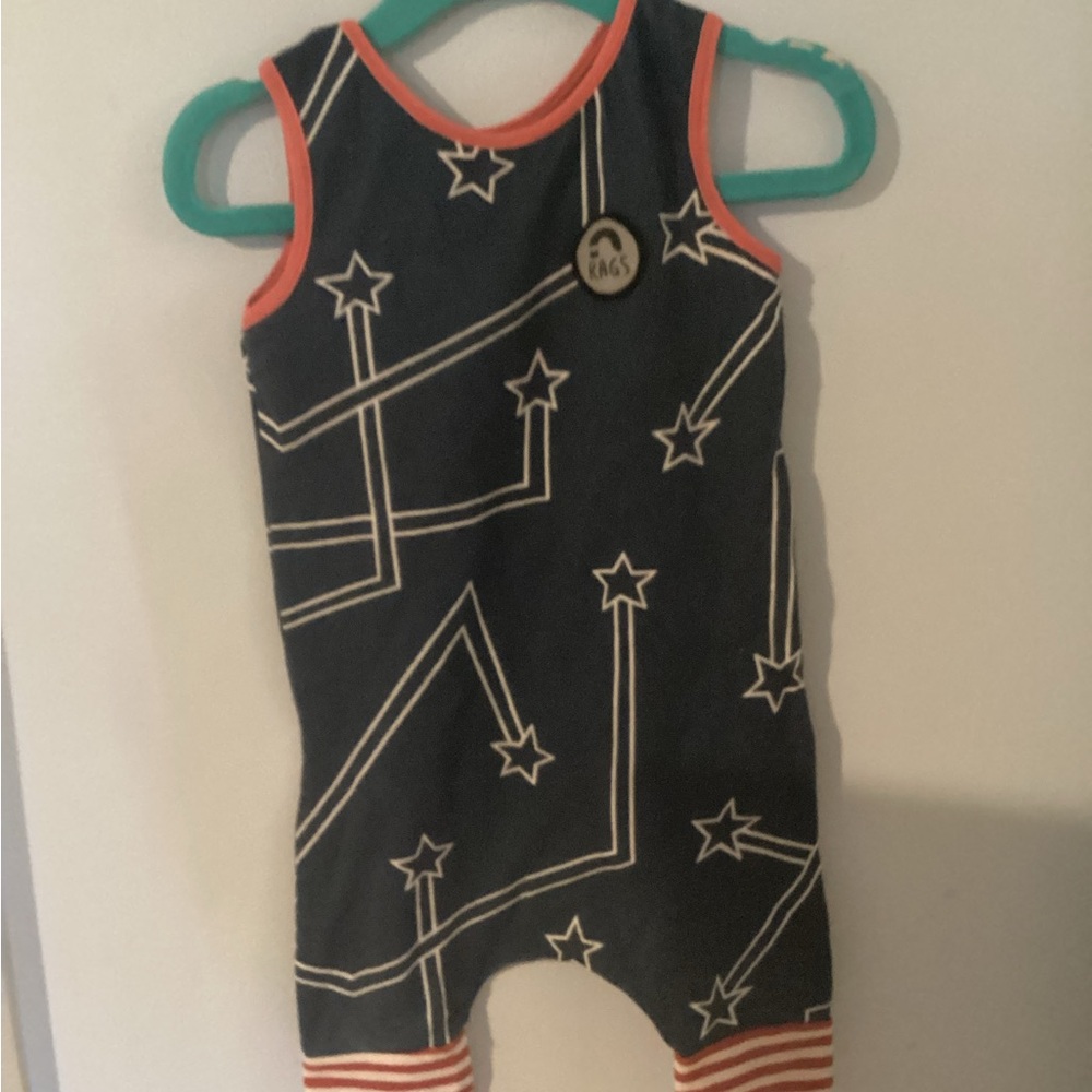RAGS Star Patterned Baby Romper
